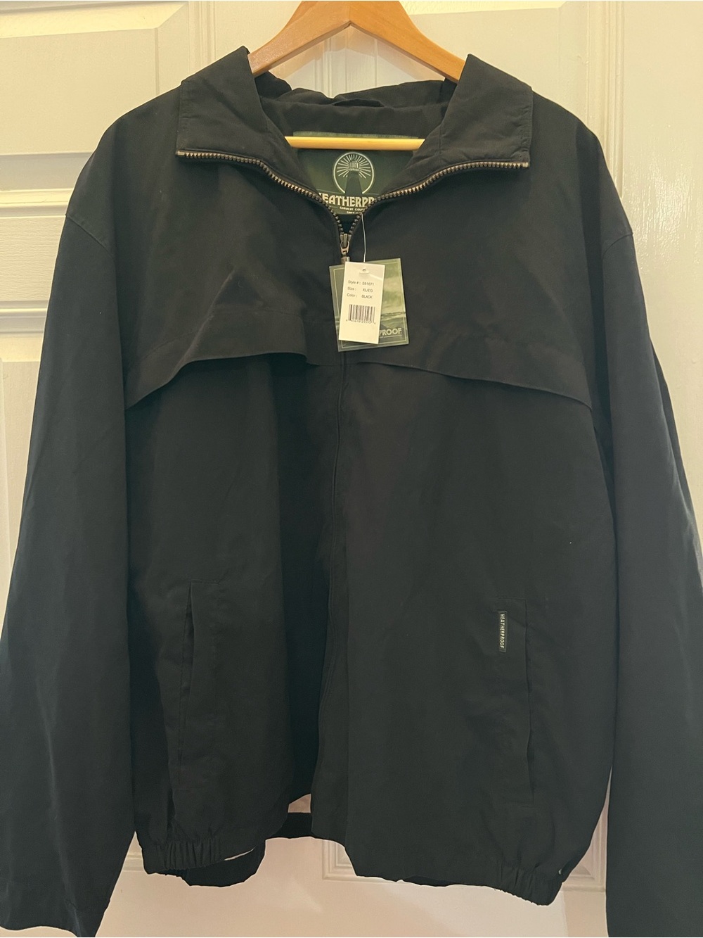 Weatherproof Black Men’s Jacket NWT Size XL